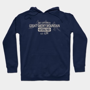 Mt Leconte Smoky Mountains Hoodie